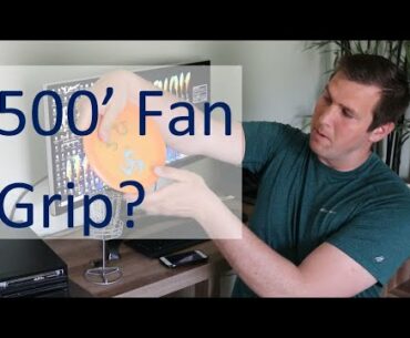 Disc Golf Backhand Grip for Max Distance
