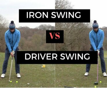 IRON SWING VS DRIVER SWING