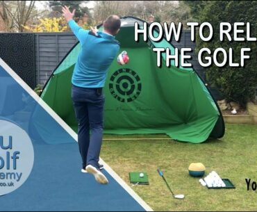HOW TO RELEASE THE GOLF CLUB - AT HOME GOLF EXERCISES