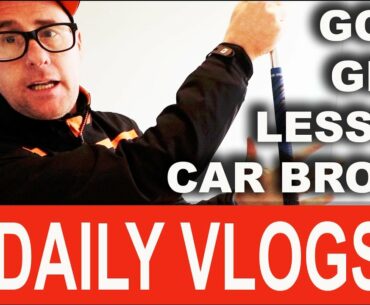 GOLF GRIP LESSON BROKEN CAR