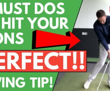 3 Must Do's To Hit Your Irons Perfect! Golf Swing Tip