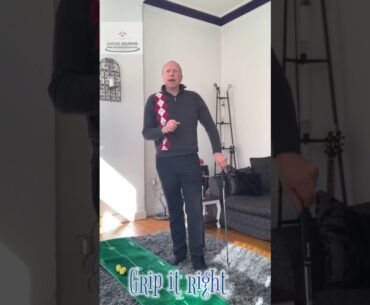 Thuis Golfen - Grip it right