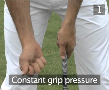 Golf: Swing Instead Of Hit