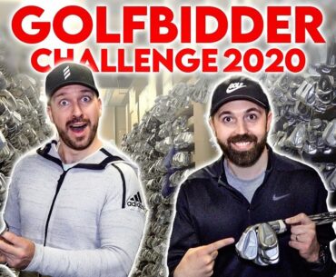 Last Ever £500 Golfbidder Challenge | Rick Shiels vs Peter Finch | Golf Club Selection 2020