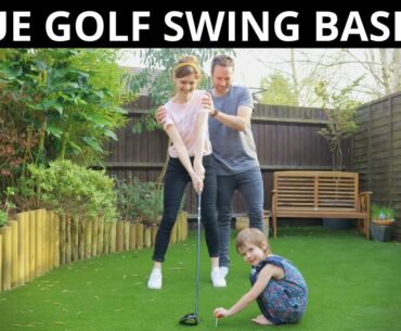 TEACHING MY WIFE THE TRUE BASICS OF THE GOLF SWING - LESSON 3