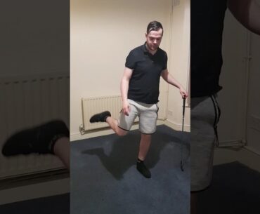 My Golf Swing using my Football Skills