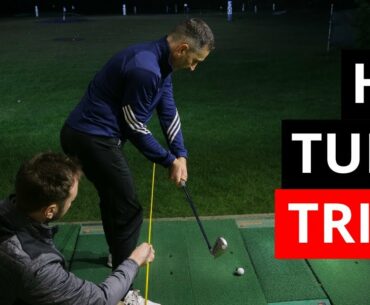 GREAT TRICK TO CLEAR YOUR HIPS IN THE GOLF SWING