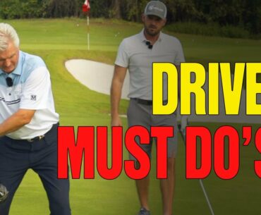 [DRIVER MUST DO'S] - Start The Golf Downswing With Driver (With Eric Cogorno Golf)