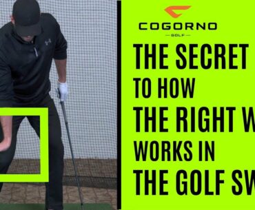 GOLF: The Secret To How The Right Wrist Works In The Golf Swing