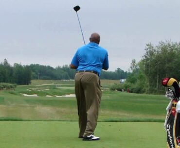 Charles Barkley and the smoothest golf swing ever
