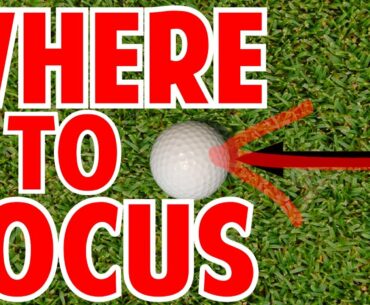 Where Should Your Eyes Focus In The Golf Swing?