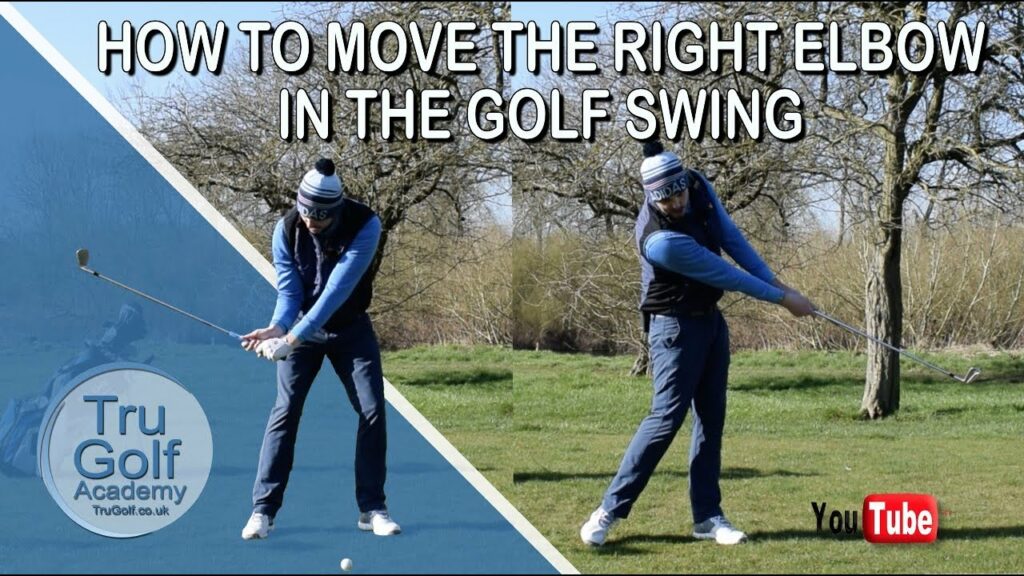 GOLF SWING TIP HOW TO PERFECT THE RIGHT ELBOW MOVE IN YOUR WHOLE