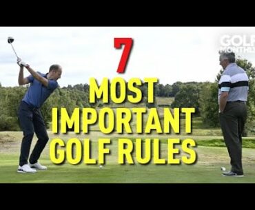 7 Most Important Rules Of Golf I Golf Monthly
