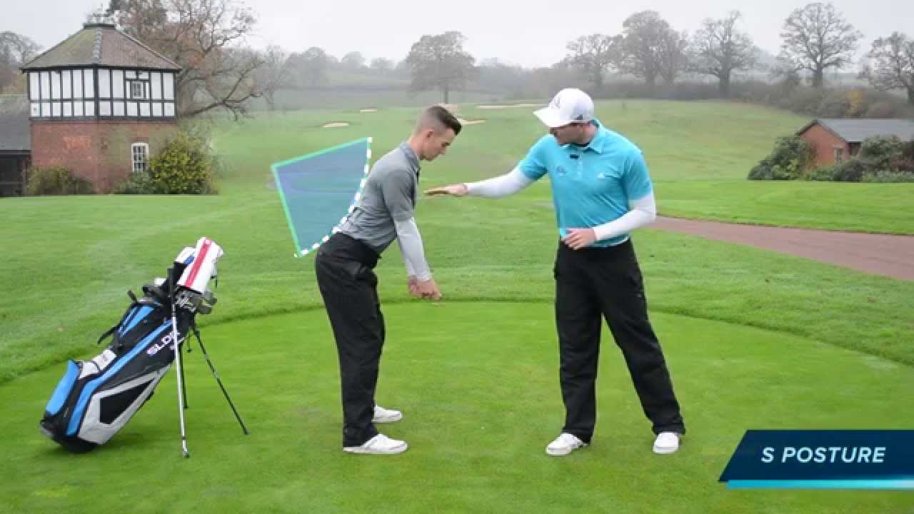 HOW TO CREATE A GOOD POSTURE FOR YOUR GOLF SWING HOW TO CREATE A GOOD POSTURE FOR YOUR GOLF SWING