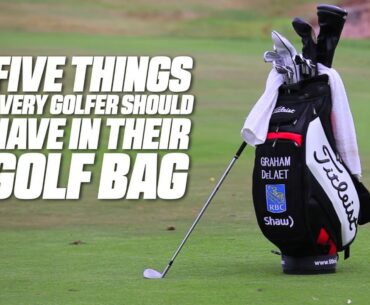 Five Things Every Golfer Should Have In Their Bag