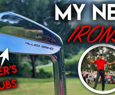 My New Irons? Tiger's Golf Clubs! The P7TW