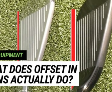 Golf Equipment: Offset of Irons