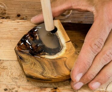 Making An Osage Orange and Epoxy Golf Putter