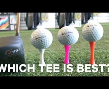 Hit Your Driver Further With The Correct Tee Height?