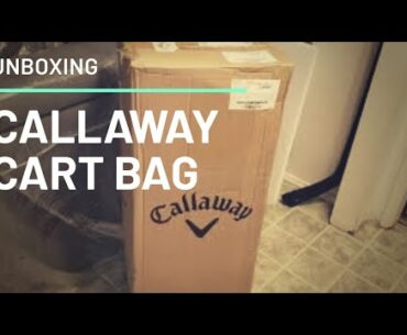 Unboxing the Callaway Premium Cart Golf Bag from Costco