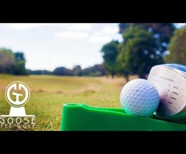 The Goose Tee - A Revolutionary new tee design to keep golfers golfing