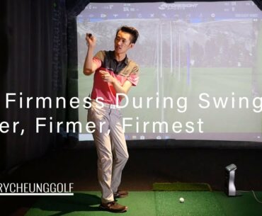 What the Grip Firmness in the Golf Swing Should Be Like - Firm to Firmer to Firmest