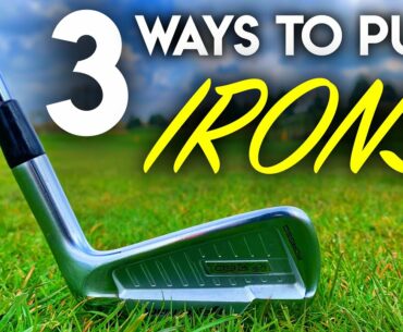 3 Ways To Pure Golf Irons!
