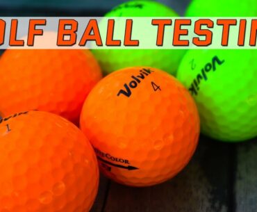 Volvik Colored Golf Ball Review 2019!