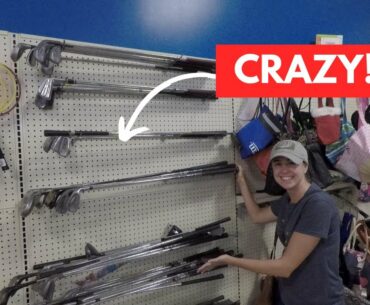I NEVER THOUGHT WE'D FIND GOLF CLUBS HERE!! (Interesting Finds!!)