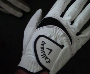 Callaway X-Tech Golf Gloves review (after first use)
