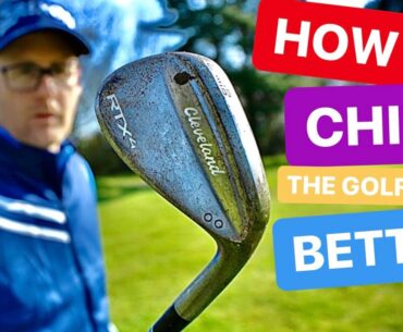 HOW TO CHIP THE GOLF BALL BETTER STRIKE IT PURE