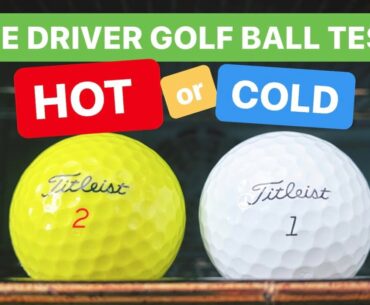 GOLF BALLS HOW TO DRIVE THEM LONGER
