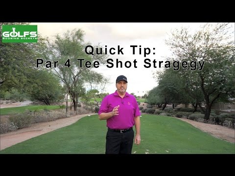 Quick Tip: Par 4 Tee Shot Strategies Quick Tip: Par 4 Tee Shot Strategies