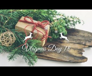 { Vlogmas } Day 18 - New Spiked Shoes & Serina Cookies