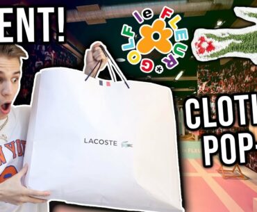 I went to the Lacoste x GOLF Clothing Party Pop-Up (NYC)