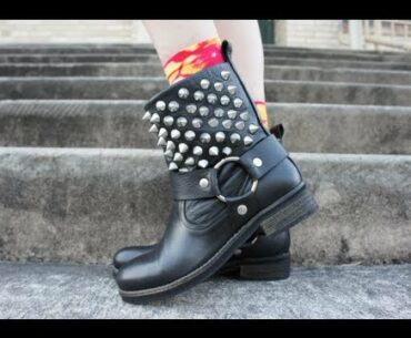TBA CHAINS- SPIKED BOOTIES UNBOXING