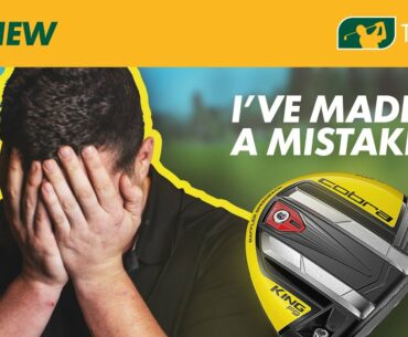 I'VE MADE A MISTAKE! | COBRA F9 FAIRWAY WOOD