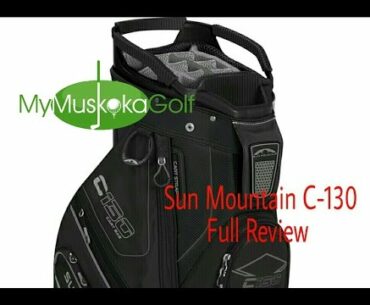 Sun Mountain C-130 golf bag review