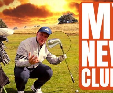 Playing Golf With MY NEW GOLF CLUBS...