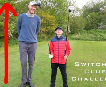 Switching Clubs with TALLEST GOLFER in the World!