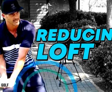 Reduce Loft with Proper Swing Stance | Golf Tips