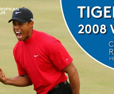 Tiger Woods' 2008 Dubai Win | Classic Round Highlights