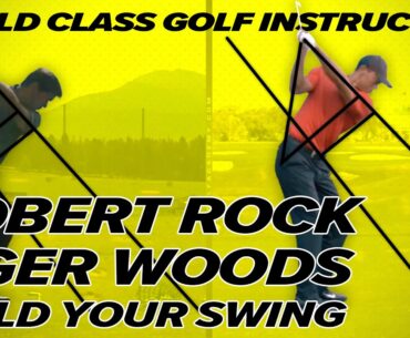 Robert Rock Golf Swing -Tiger Woods Golf Swing - Build Your Swing!!  - Craig Hanson Golf