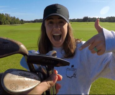 We Bought TOUR ISSUE Golf Clubs at a GARAGE SALE!!