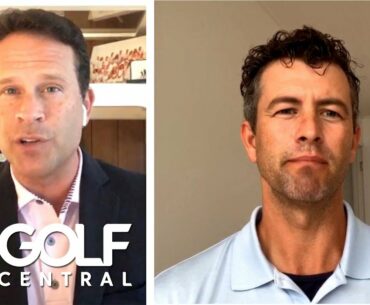 Adam Scott discusses postponement of the 2020 Masters Tournament | Golf Central | Golf Channel