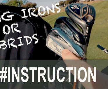 TITLEIST LONG IRONS OR HYBRID