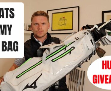 WHATS IN MY BAG - HUGE GOLF CLUB GIVEAWAY