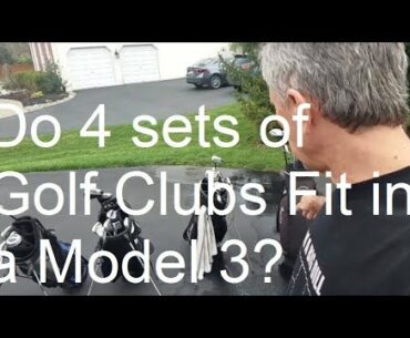 Do Four Sets of Golf Clubs Fit? - Nick's Model 3 - Day 14