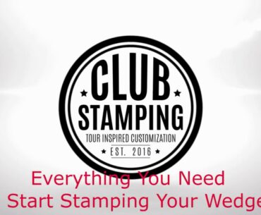 What You Need to Stamp and Paint Fill Your Wedges and Golf Clubs