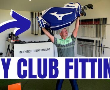 GETTING FITTED FOR MY NEW CLUBS!!!